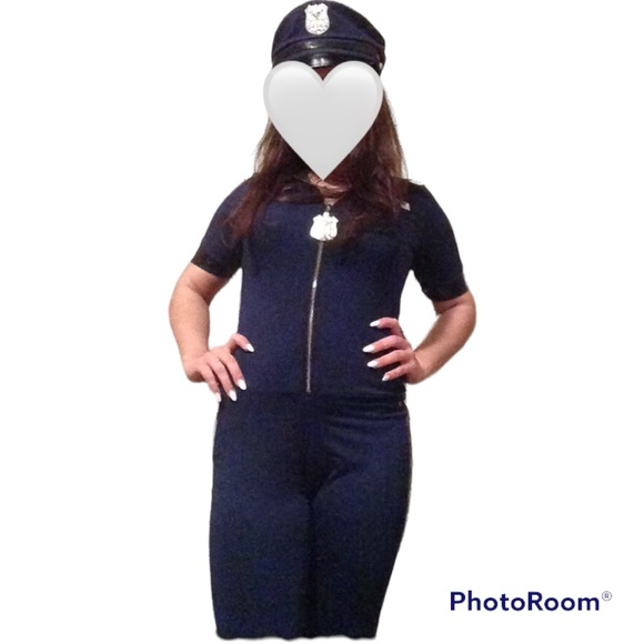 ✨STOP TRAFFIC 5 PIECE COSTUME SIZE M - Picture 5 of 5